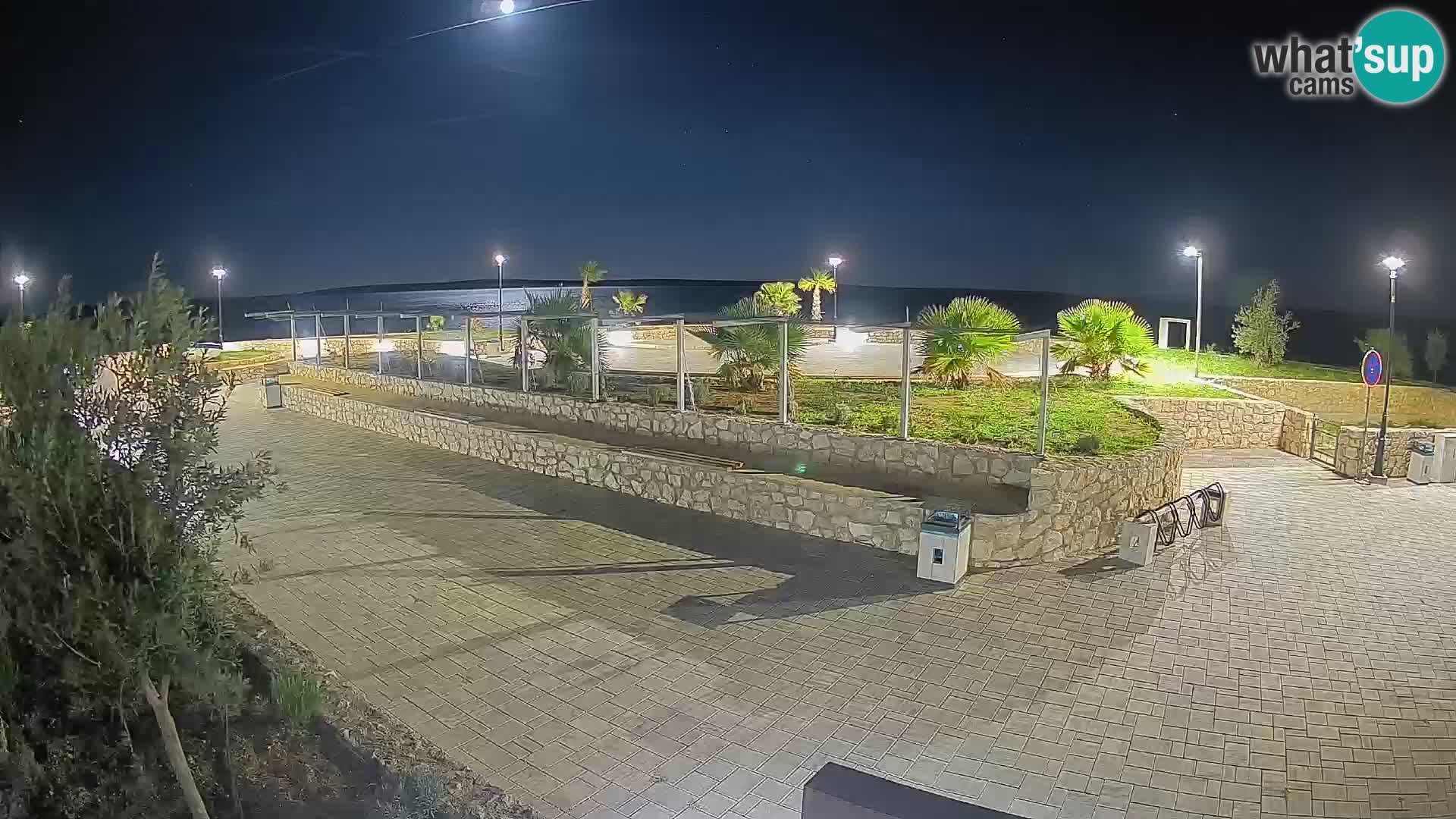 Mandre Summer Stage Webcam – Velika điga | Pag Island