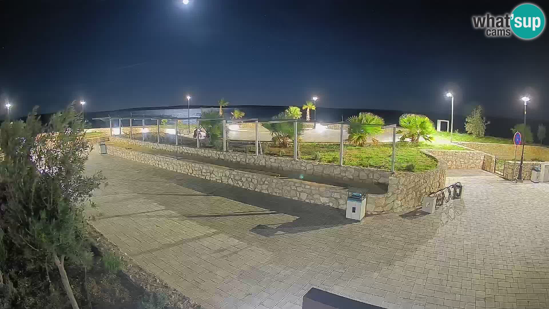 Webcam Mandre – Escenario de verano Velika điga | Isla de Pag