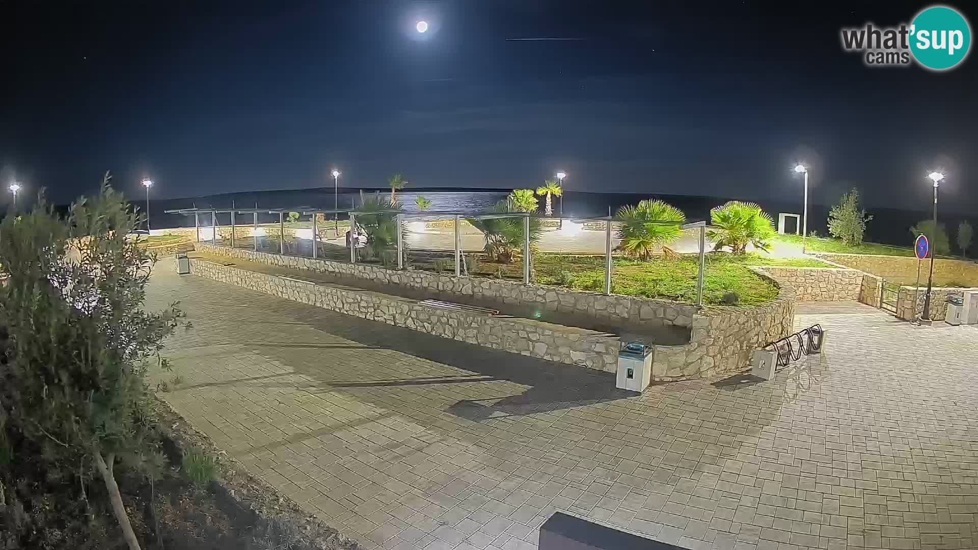 Webcam Mandre – Scène estivale Velika điga | Île de Pag