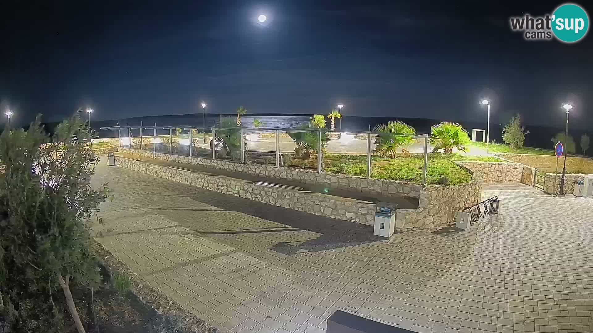 Mandre Summer Stage Webcam – Velika điga | Pag Island