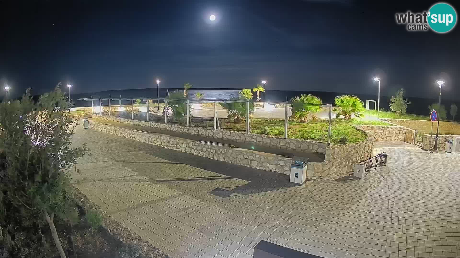 Webcam Mandre – Scène estivale Velika điga | Île de Pag
