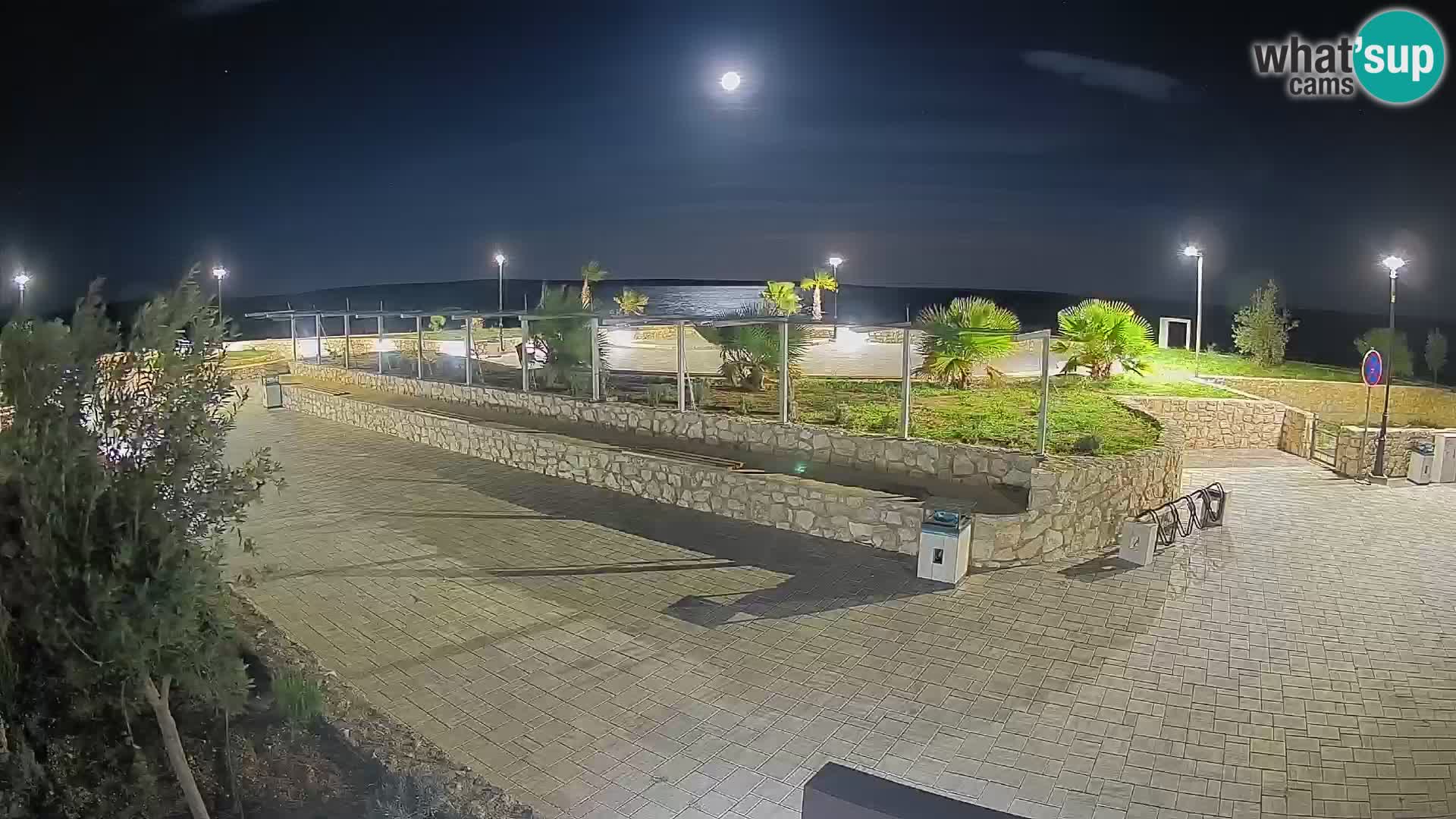 Webcam Mandre – Escenario de verano Velika điga | Isla de Pag
