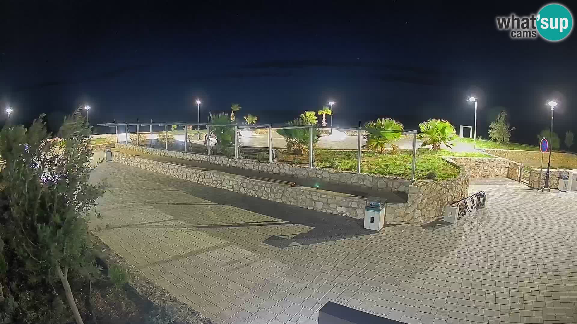 Mandre Summer Stage Webcam – Velika điga | Pag Island