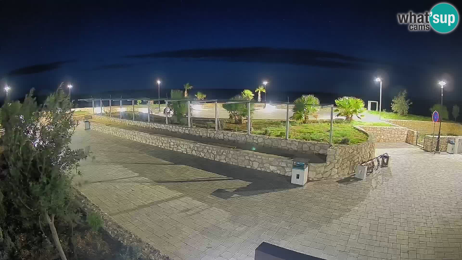 Webcam Mandre – Palco estivo Velika điga | Isola di Pag