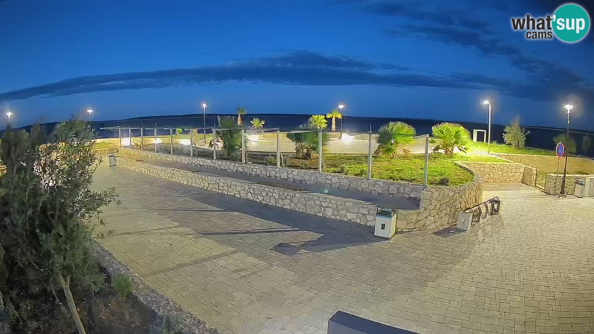 Webcam Mandre – Palco estivo Velika điga | Isola di Pag