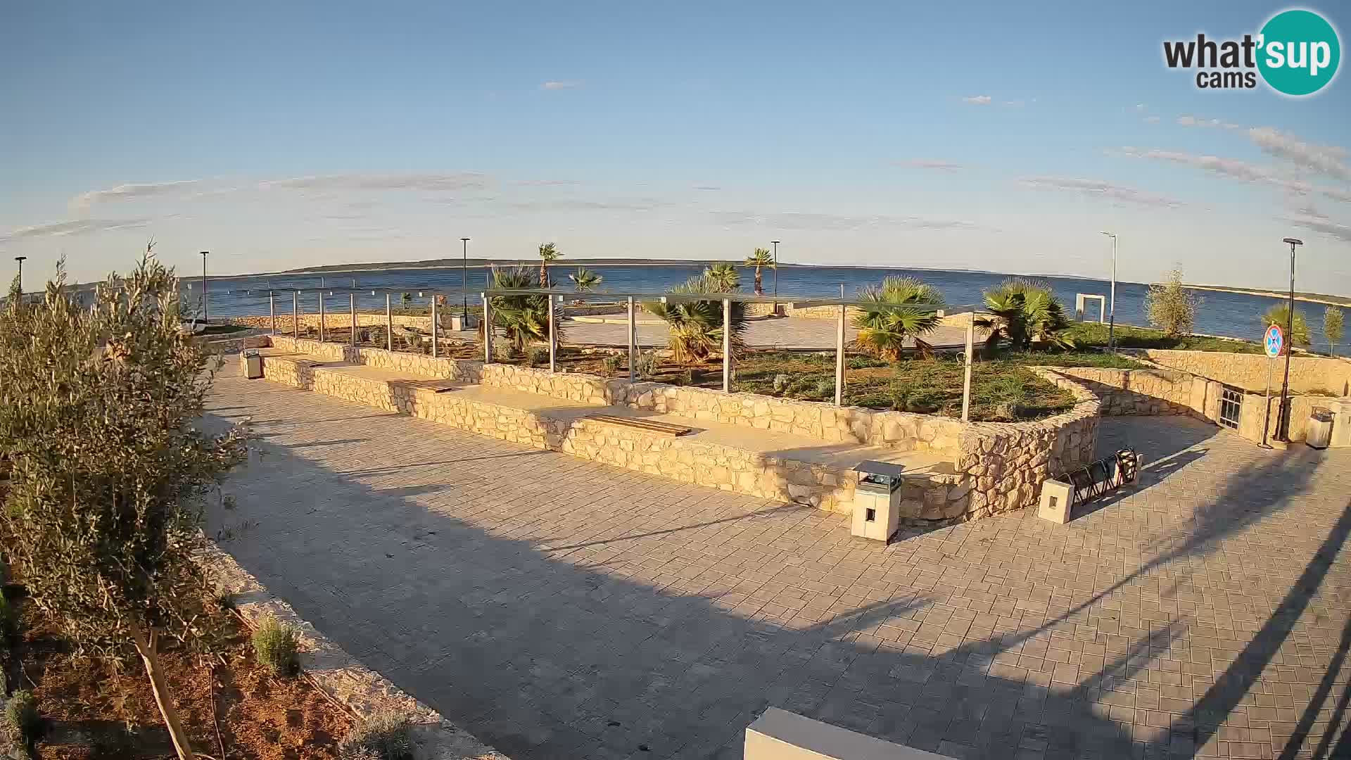 Webcam Mandre – Scène estivale Velika điga | Île de Pag