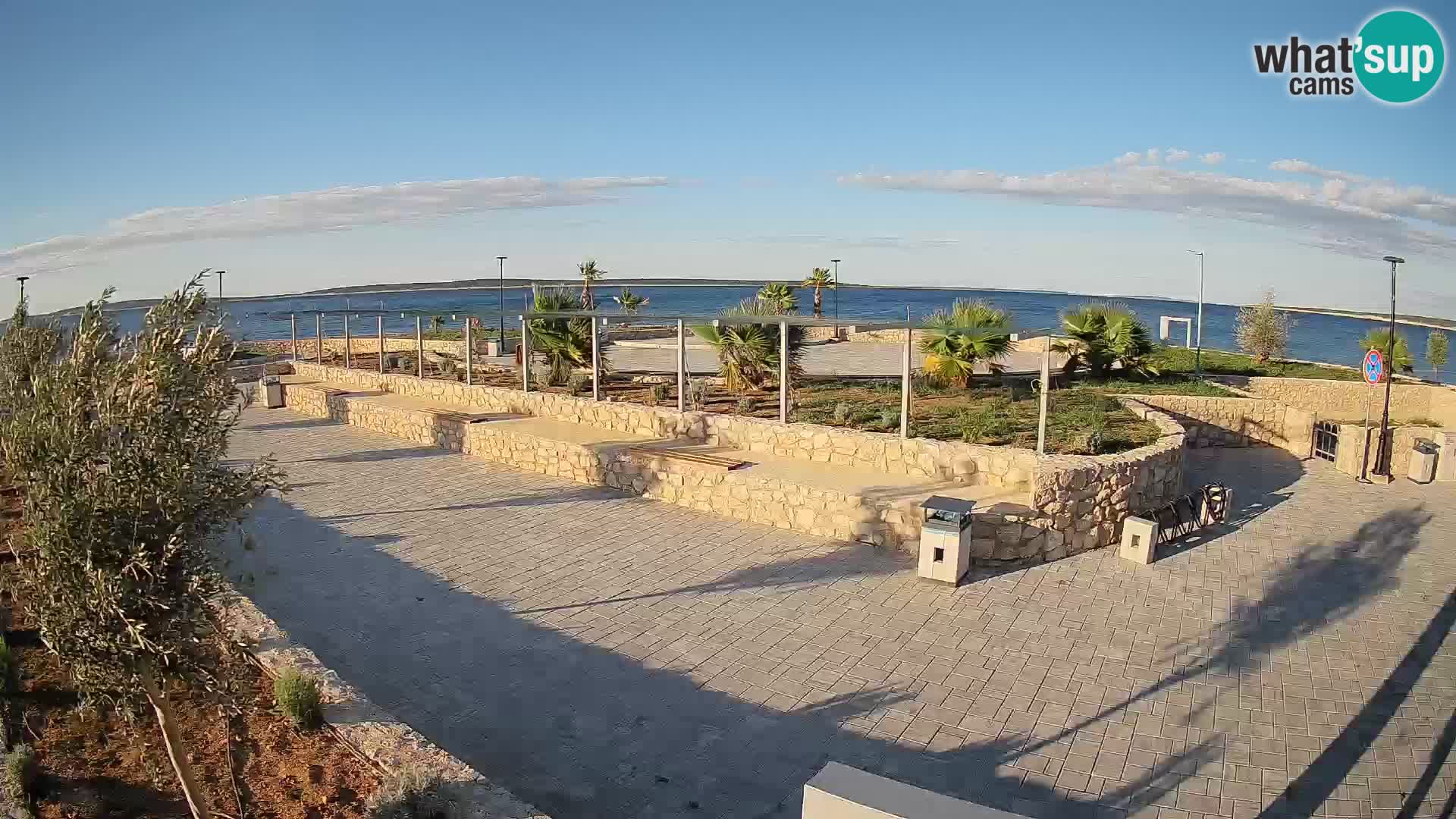 Webcam Mandre – Palco estivo Velika điga | Isola di Pag