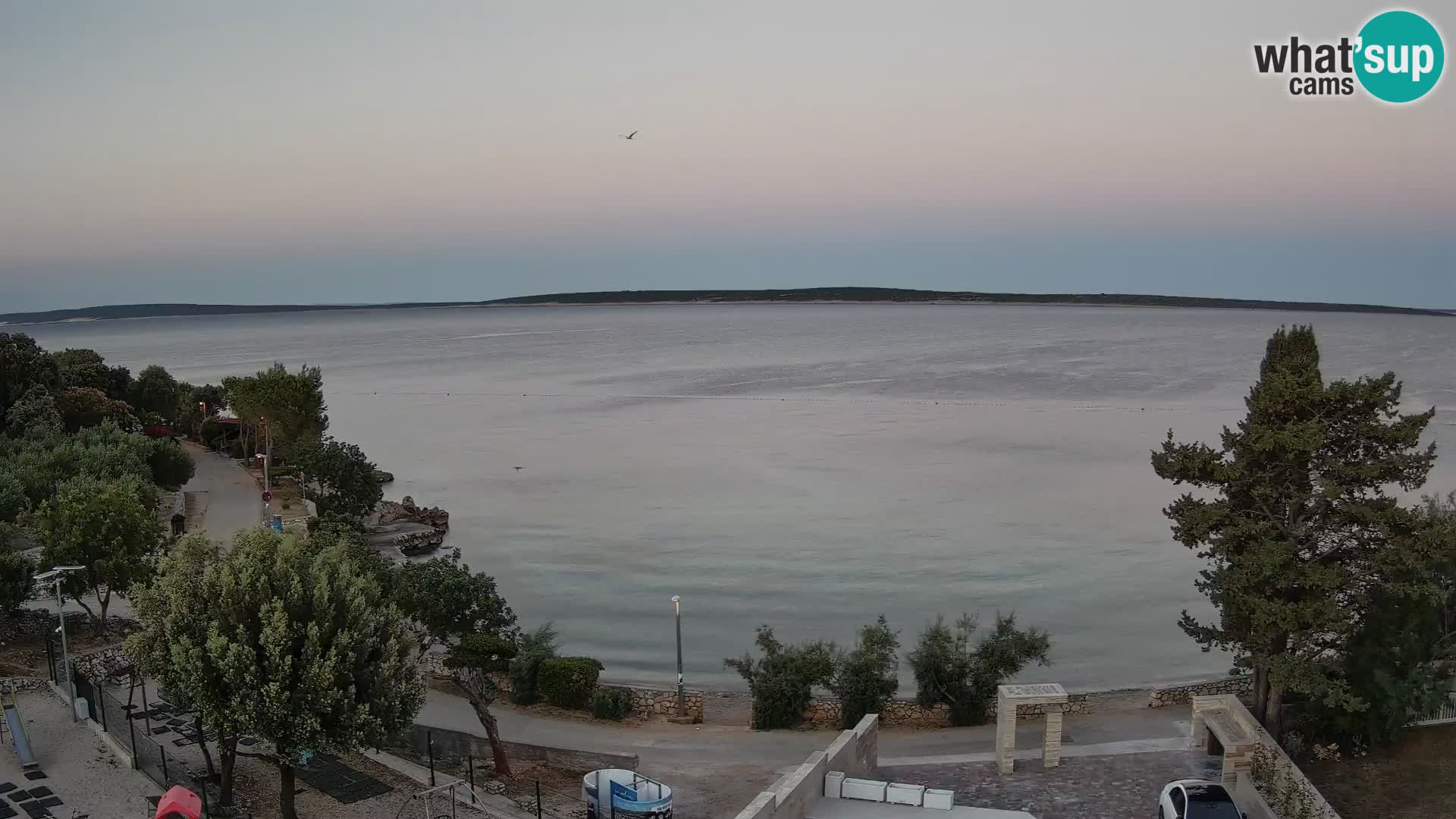 Webcam Playa Male Mandre en directo – Isla de Pag