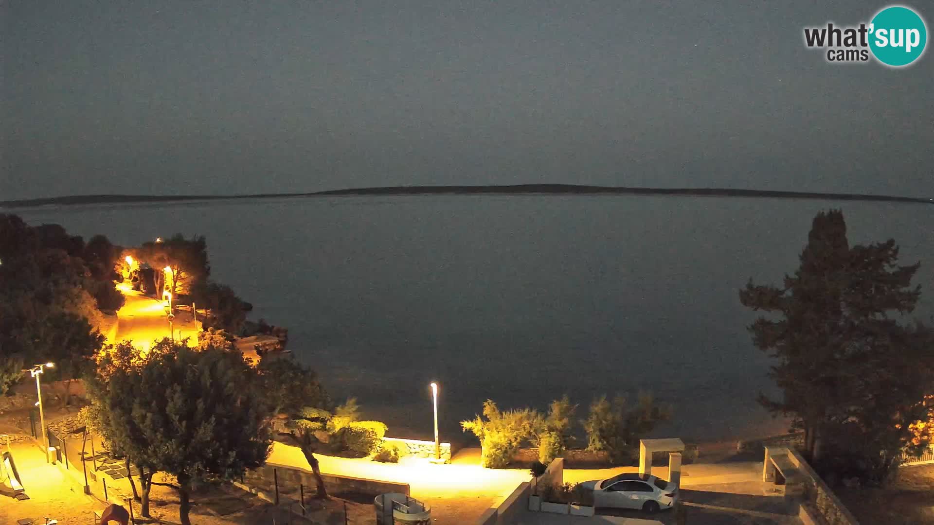 Webcam Playa Male Mandre en directo – Isla de Pag
