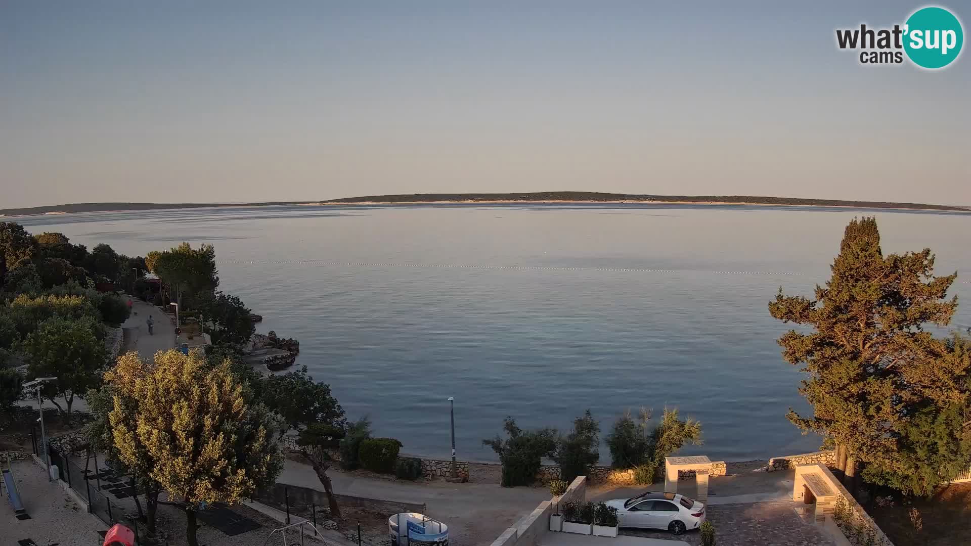 Webcam Playa Male Mandre en directo – Isla de Pag