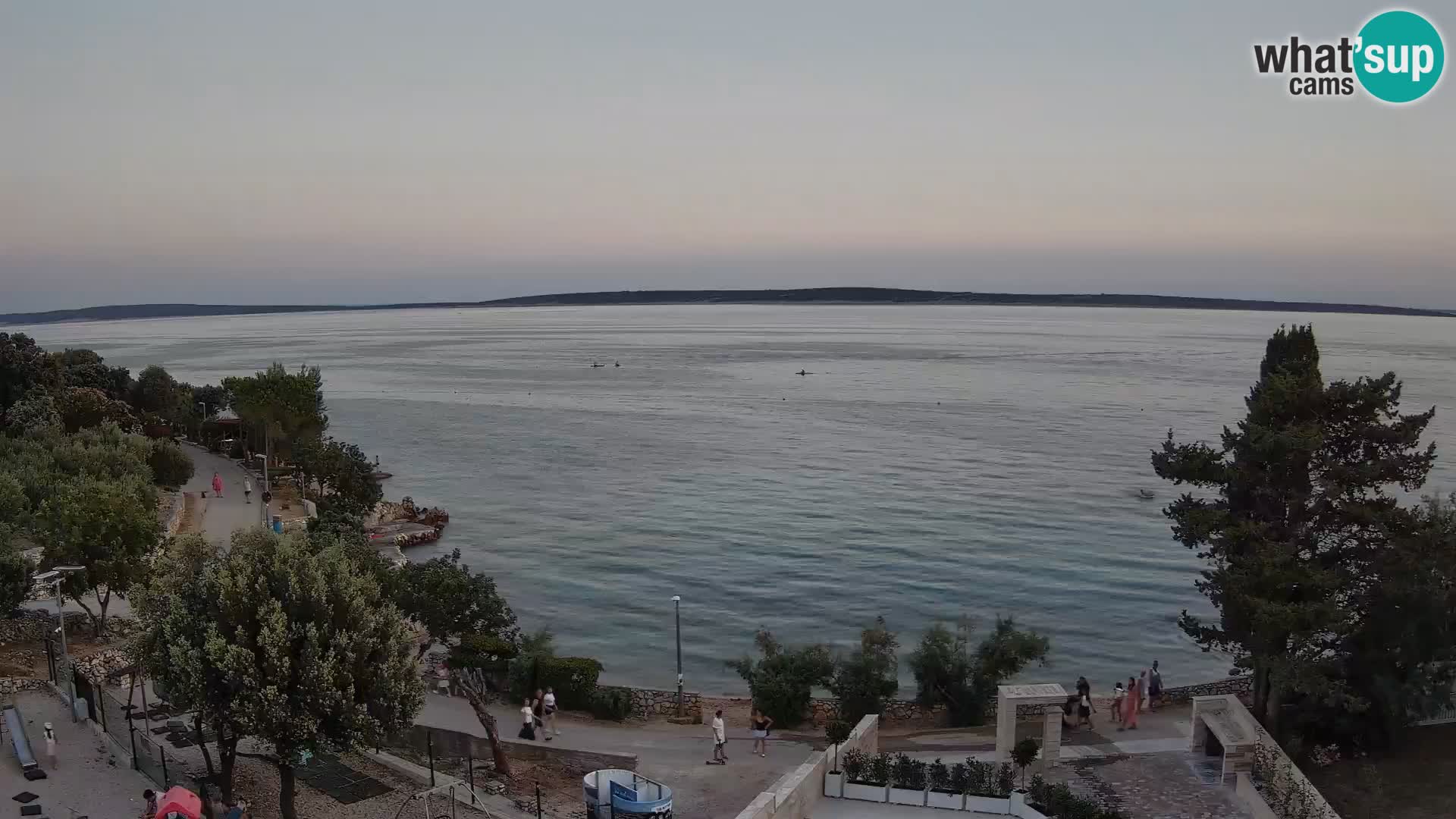 Webcam Playa Male Mandre en directo – Isla de Pag