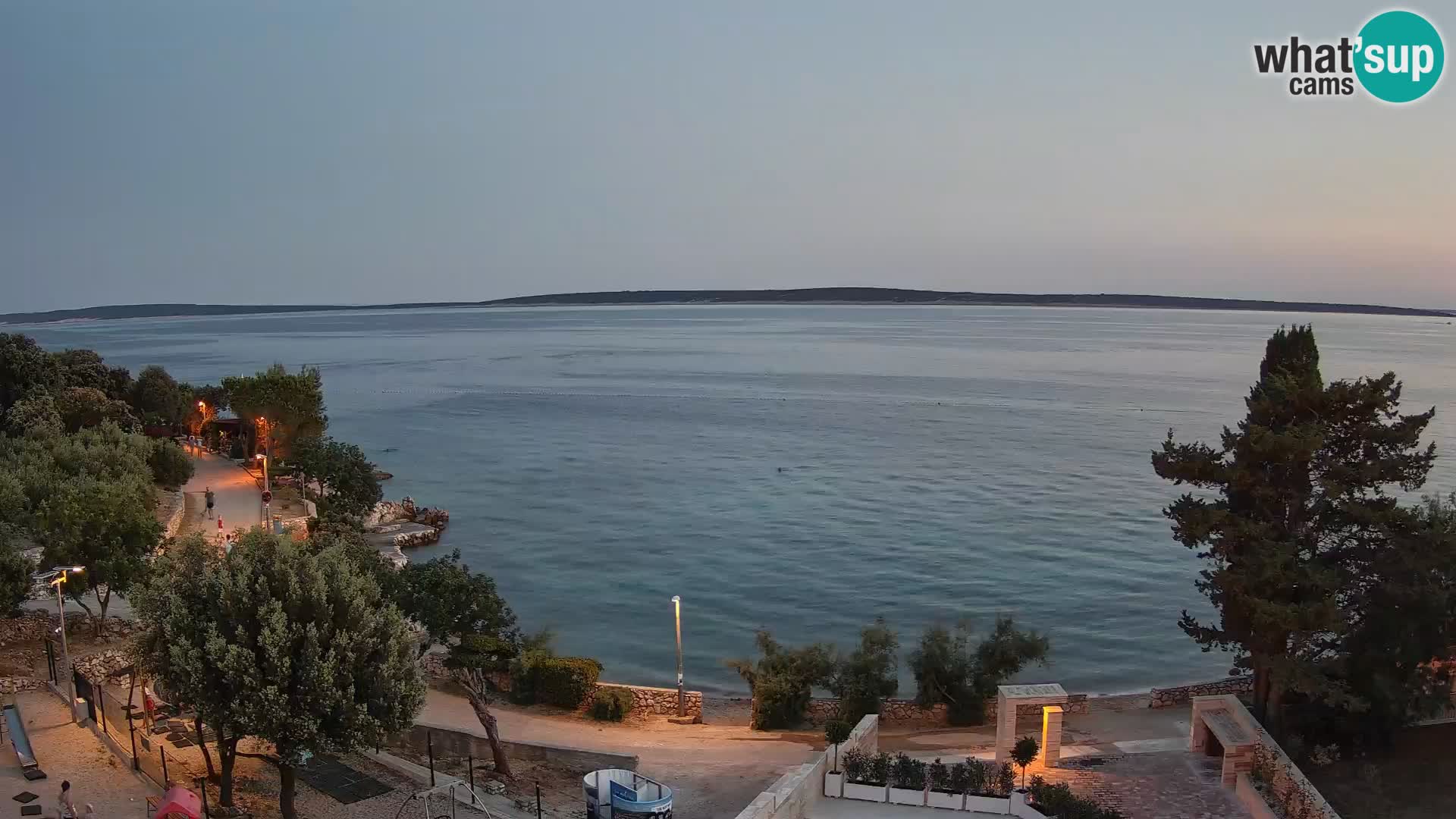 Webcam Playa Male Mandre en directo – Isla de Pag