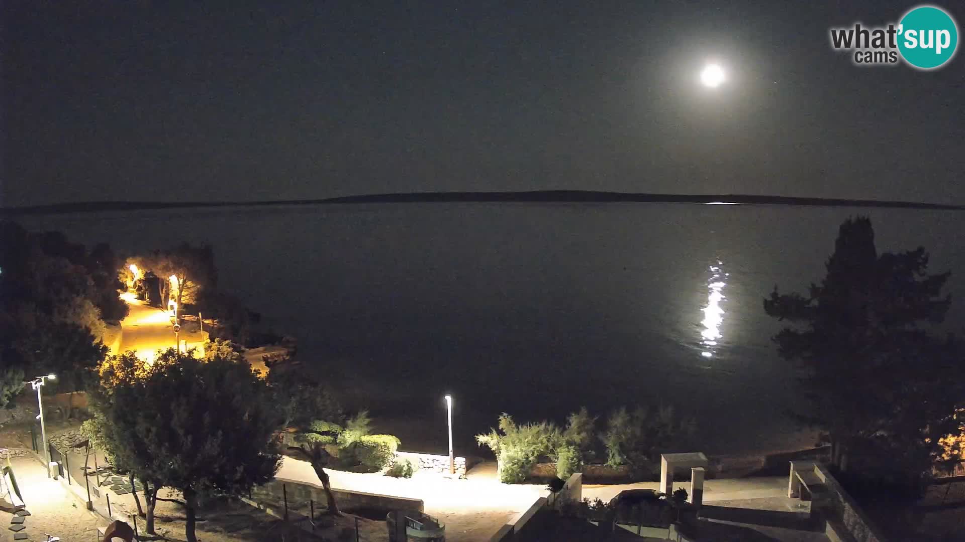 Webcam Playa Male Mandre en directo – Isla de Pag