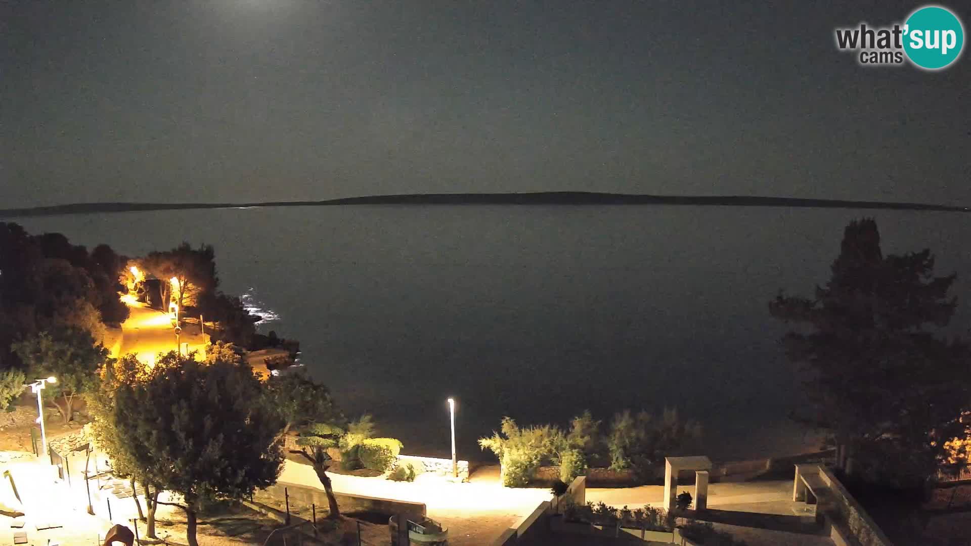 Webcam Playa Male Mandre en directo – Isla de Pag