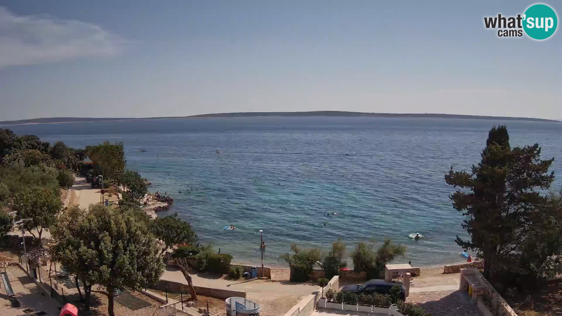 Webcam Playa Male Mandre en directo – Isla de Pag