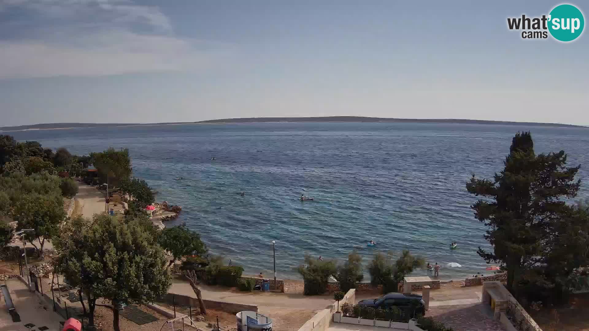 Webcam Playa Male Mandre en directo – Isla de Pag