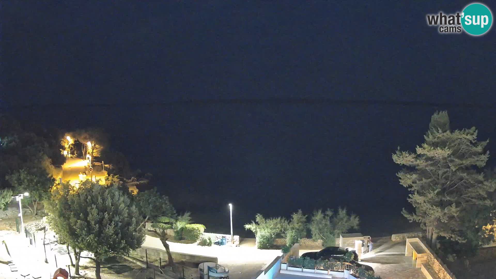Webcam Plaža Male Mandre – Live View from Pag Island