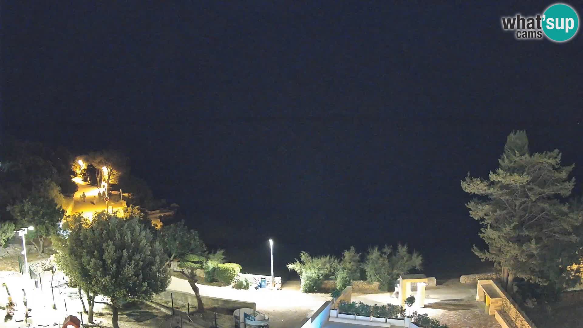 Webcam Plaža Male Mandre – Live View from Pag Island