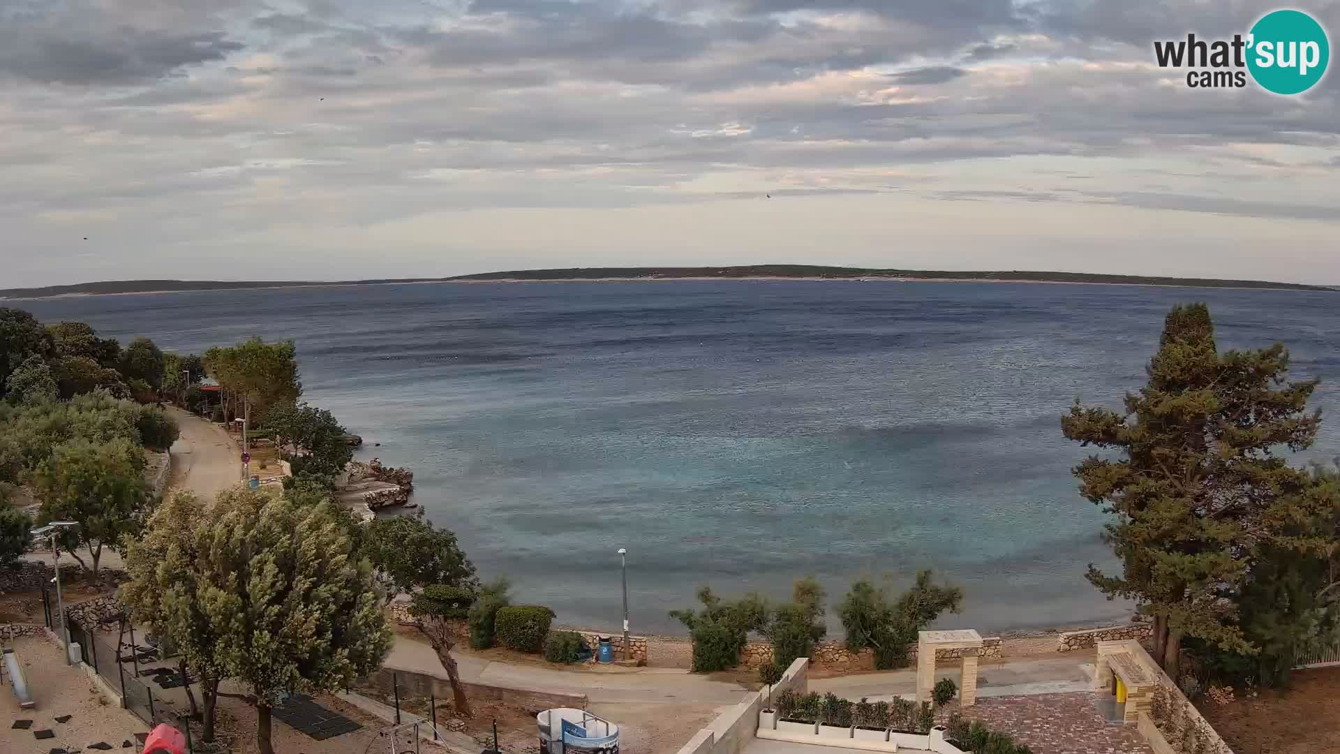 Webcam Playa Male Mandre en directo – Isla de Pag