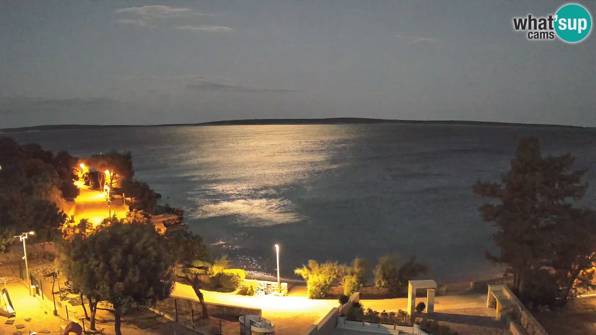 Webcam Playa Male Mandre en directo – Isla de Pag