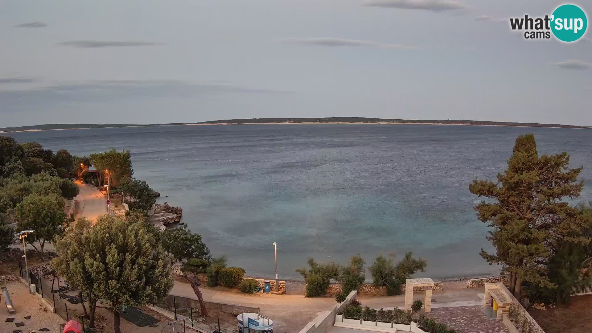Webcam Playa Male Mandre en directo – Isla de Pag