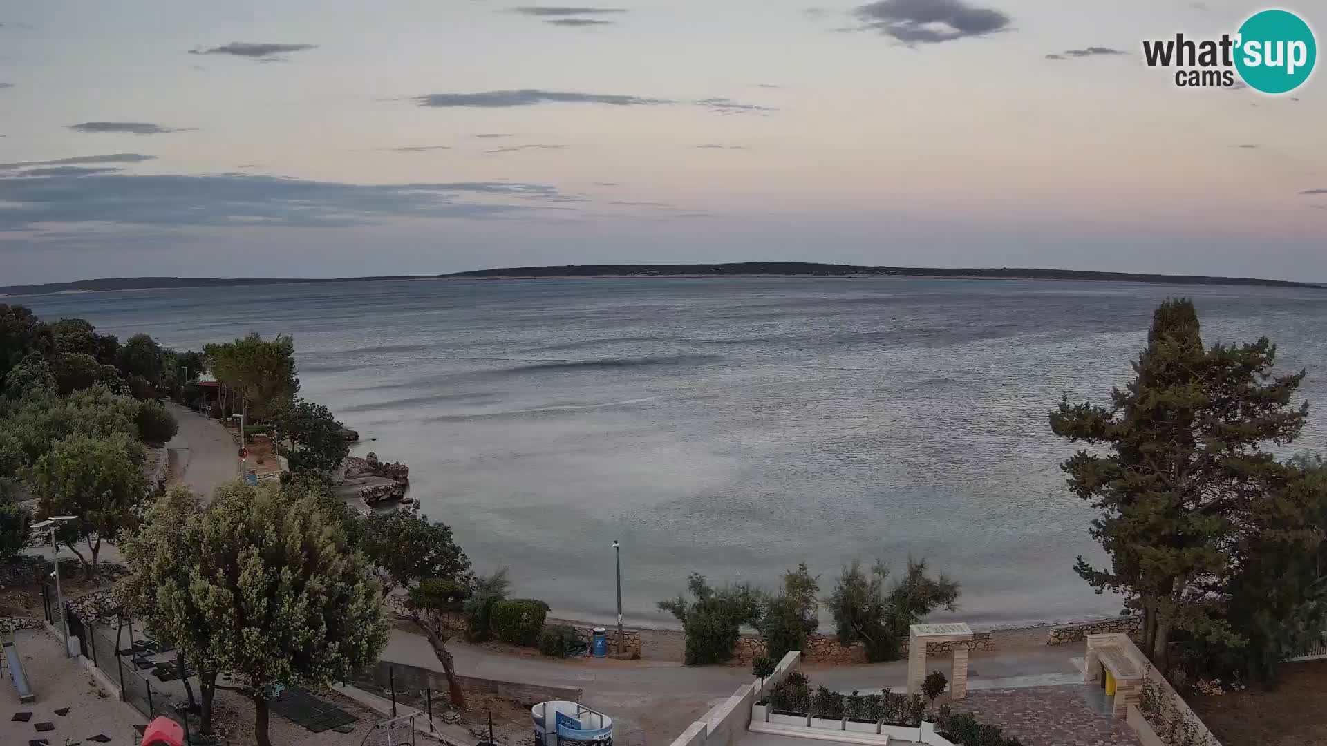 Webcam Playa Male Mandre en directo – Isla de Pag