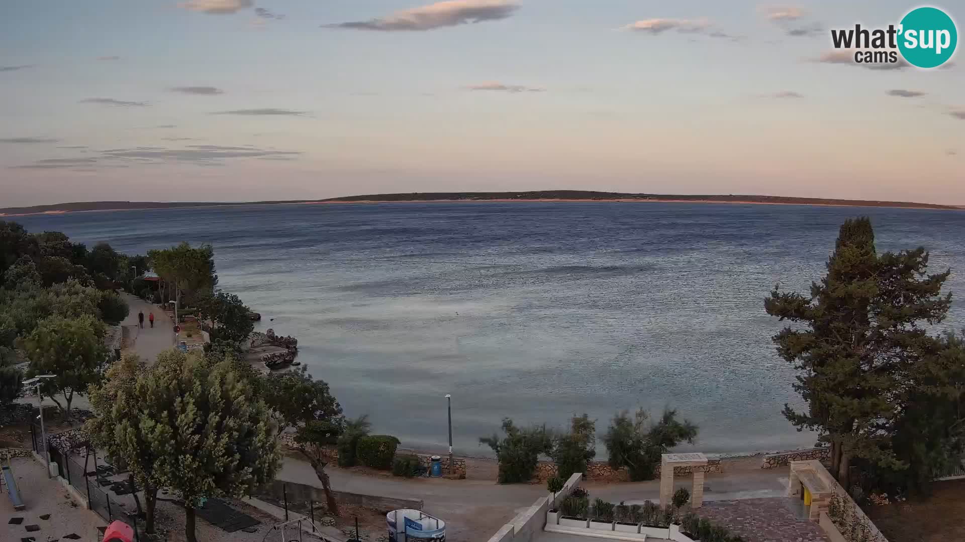 Webcam Playa Male Mandre en directo – Isla de Pag