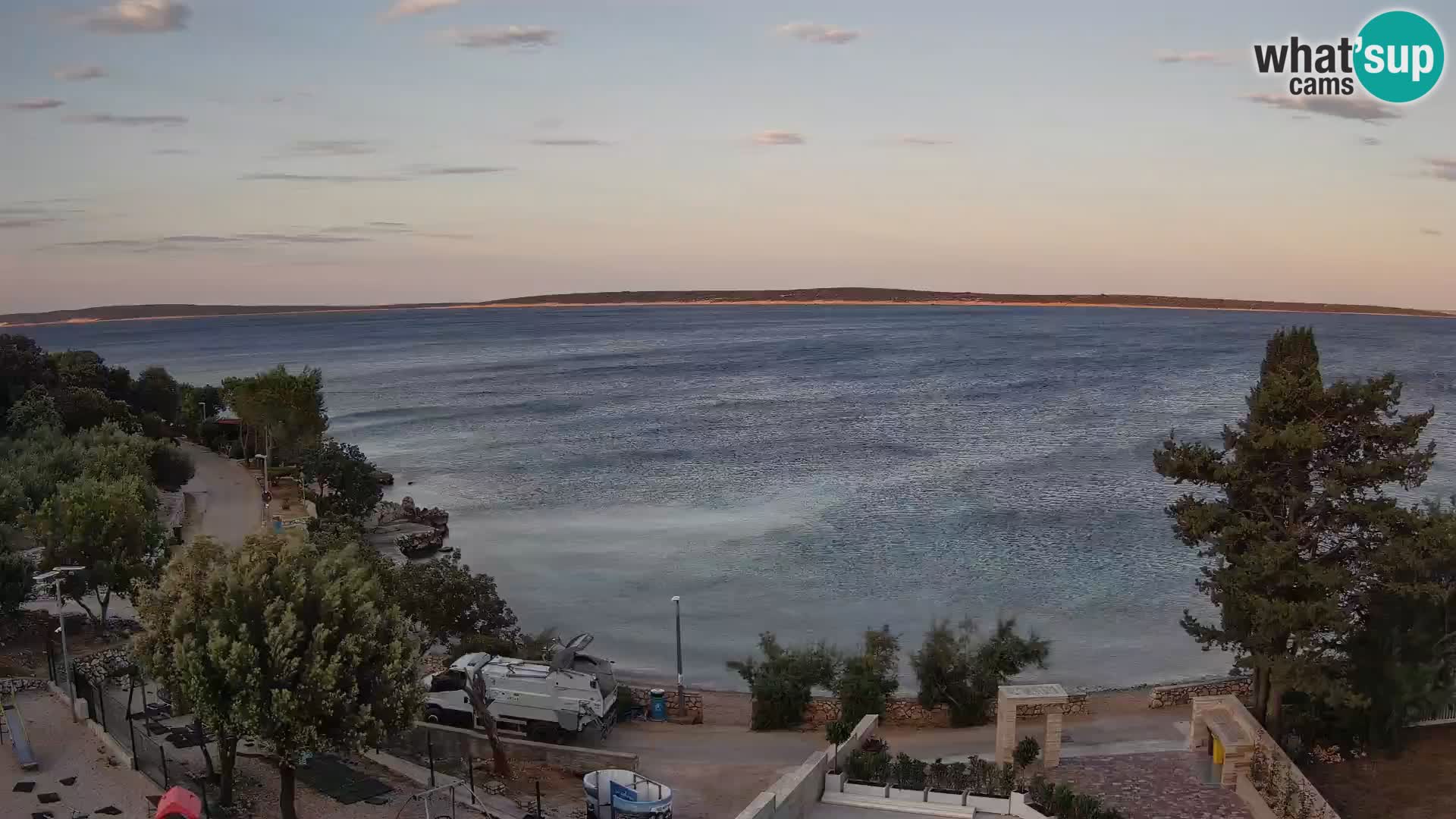 Webcam Playa Male Mandre en directo – Isla de Pag