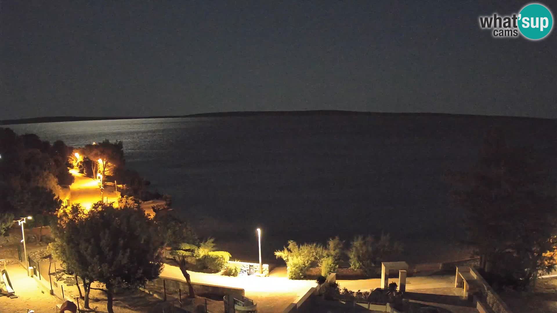 Webcam Playa Male Mandre en directo – Isla de Pag