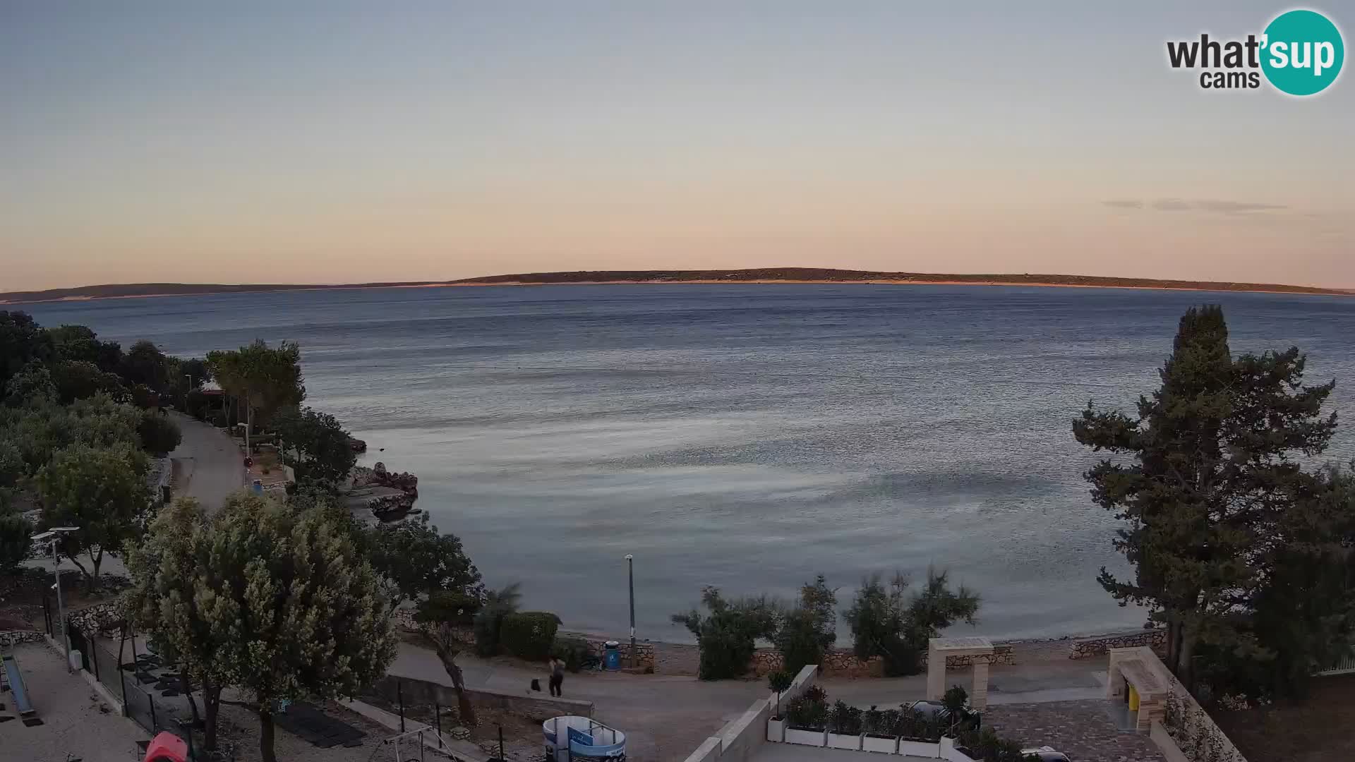 Webcam Playa Male Mandre en directo – Isla de Pag