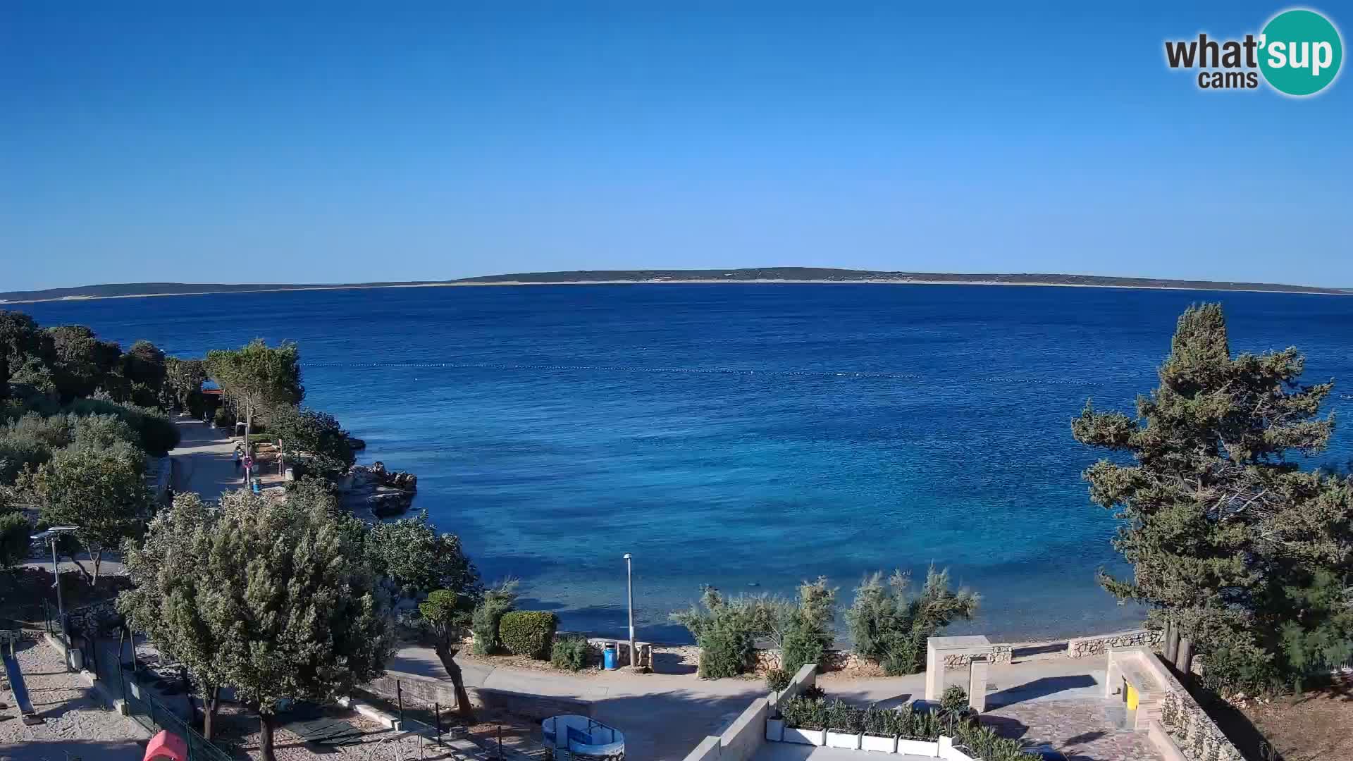 Webcam Playa Male Mandre en directo – Isla de Pag