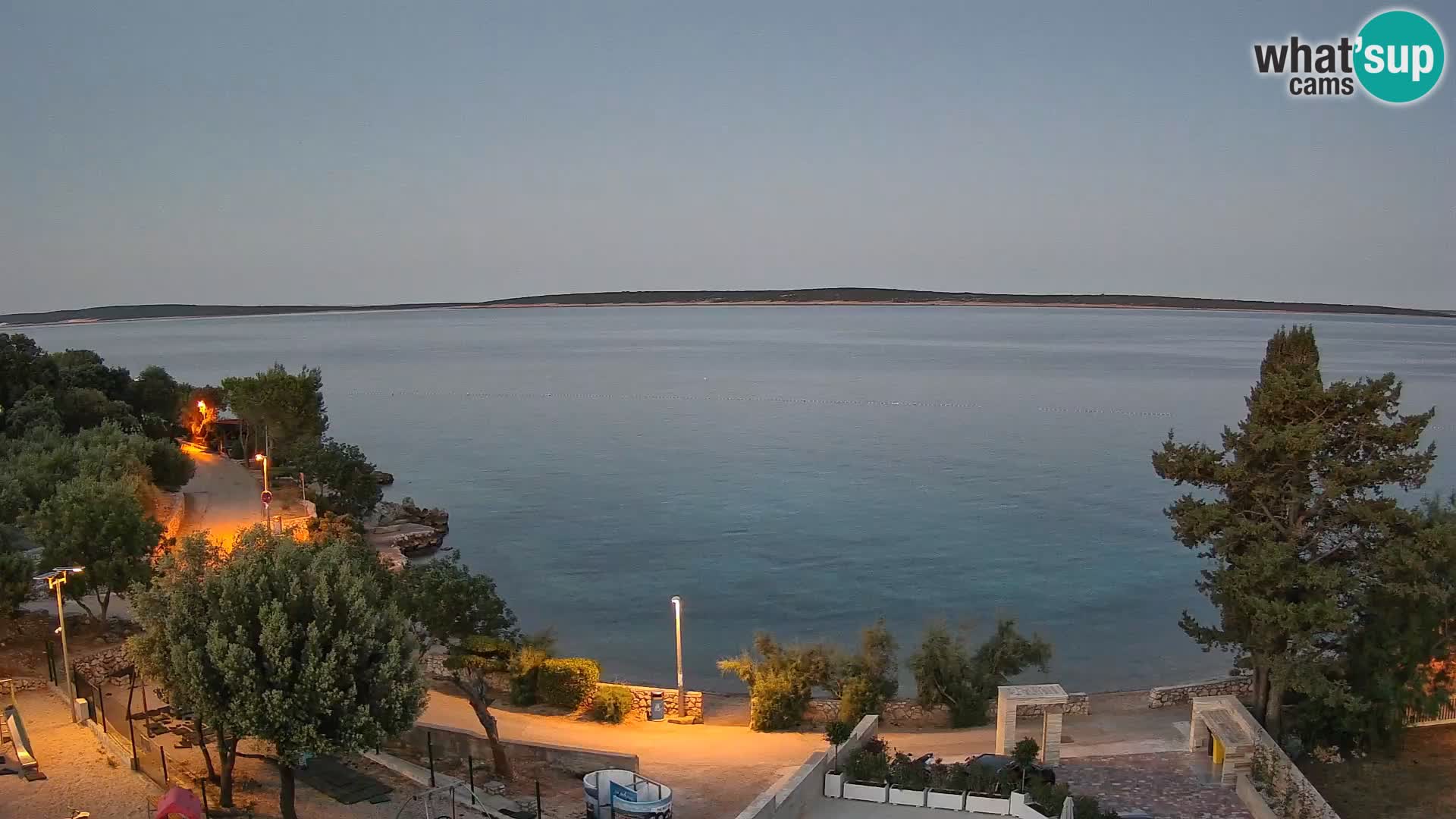 Webcam Playa Male Mandre en directo – Isla de Pag