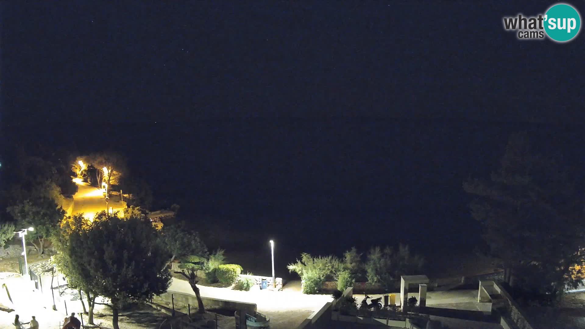 Webcam Plaža Male Mandre – Live View from Pag Island