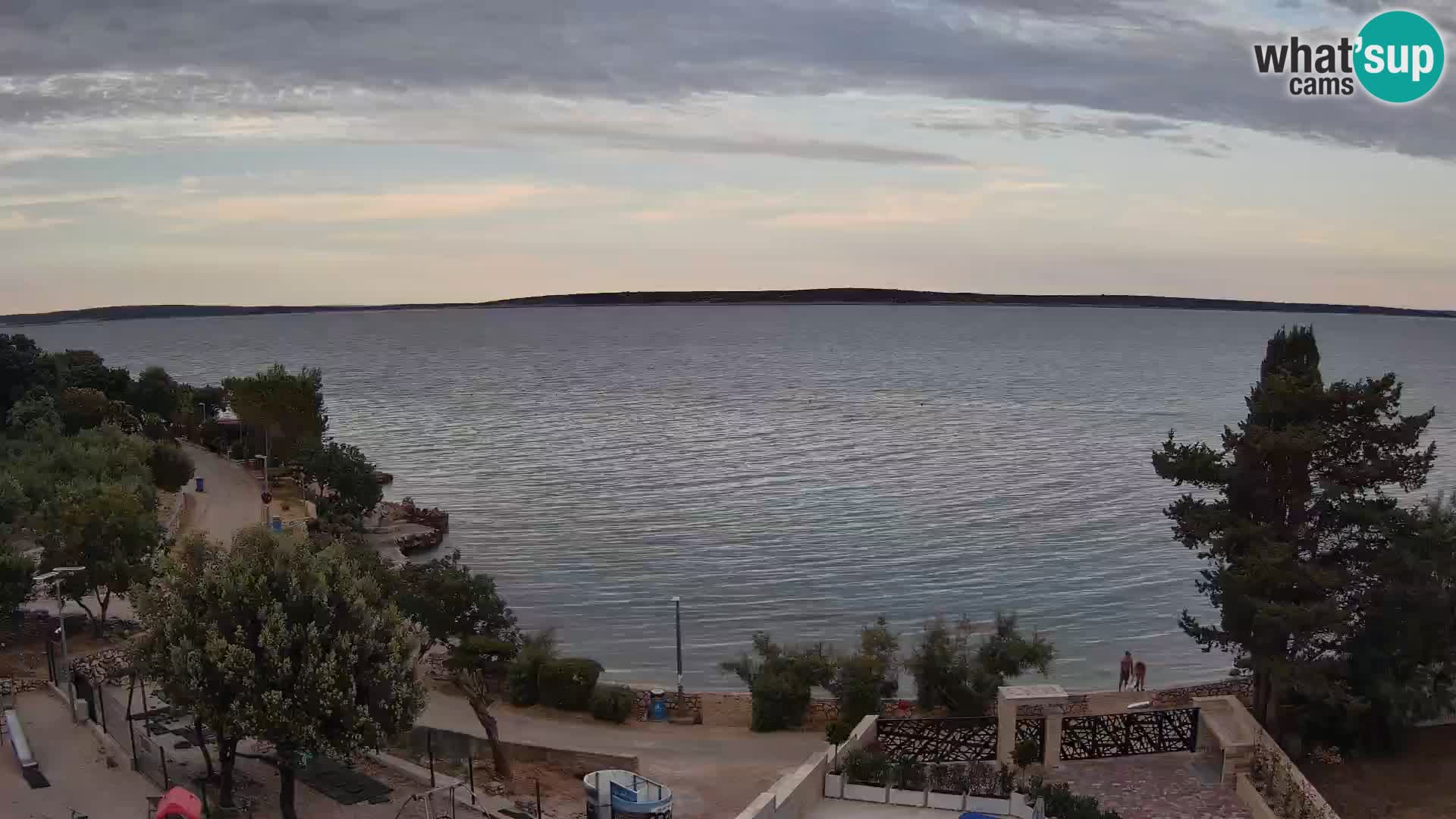 Webcam Playa Male Mandre en directo – Isla de Pag