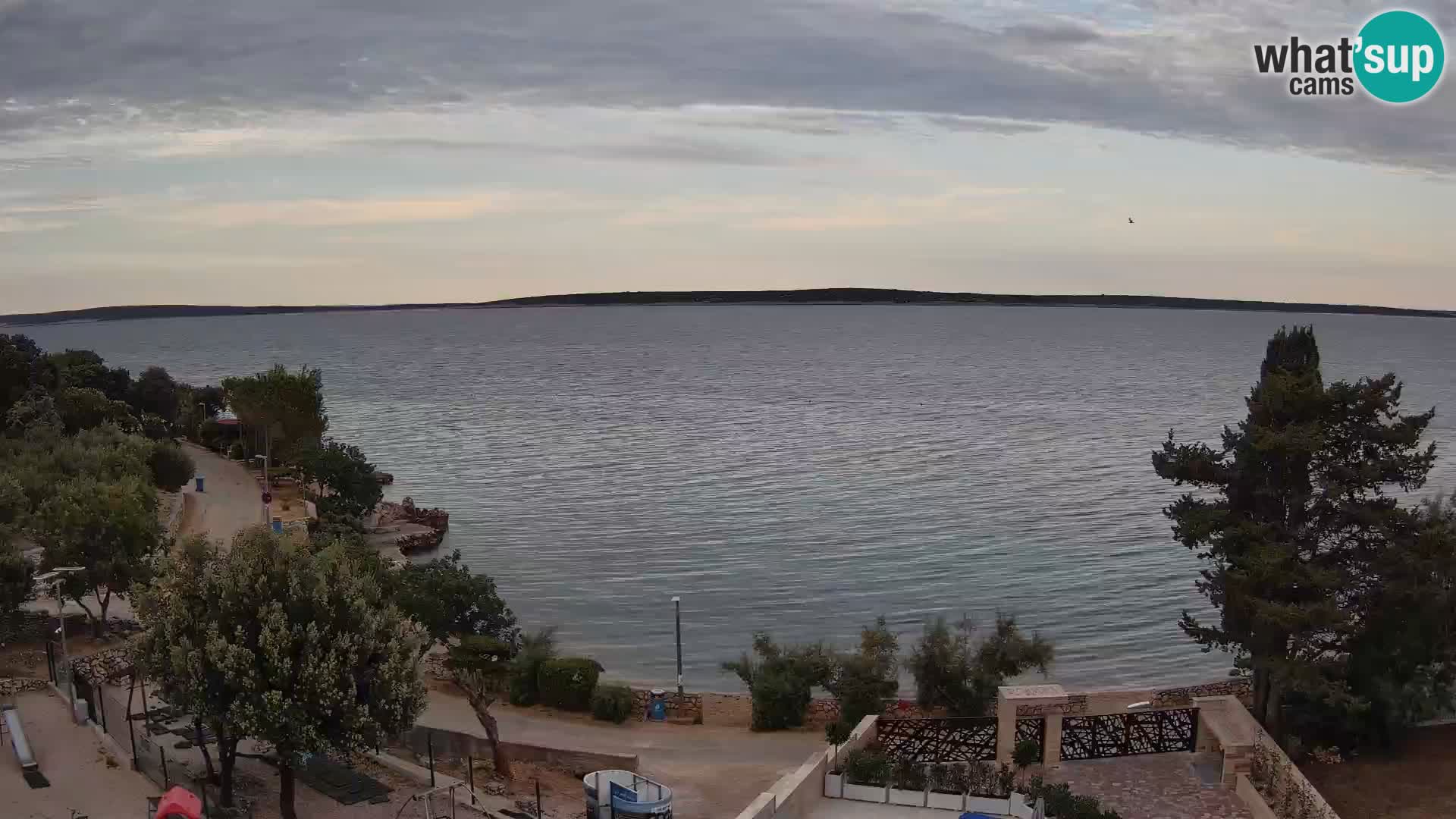 Webcam Playa Male Mandre en directo – Isla de Pag