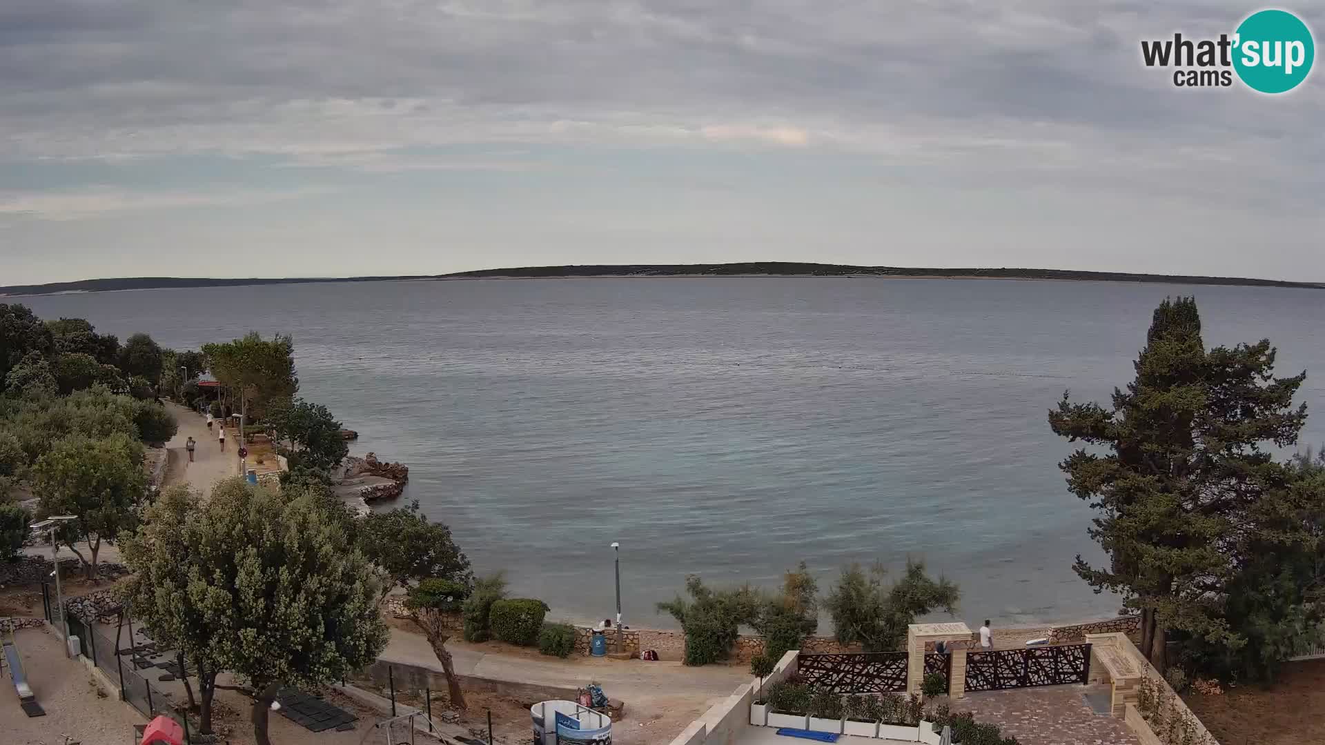 Webcam Playa Male Mandre en directo – Isla de Pag