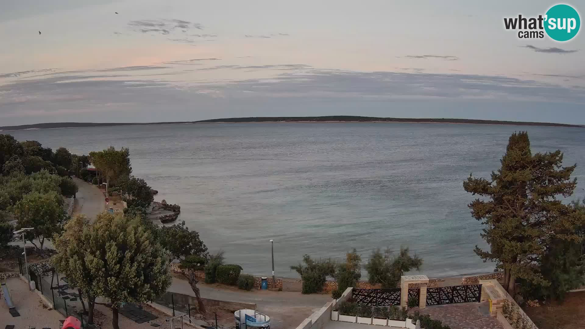 Webcam Playa Male Mandre en directo – Isla de Pag