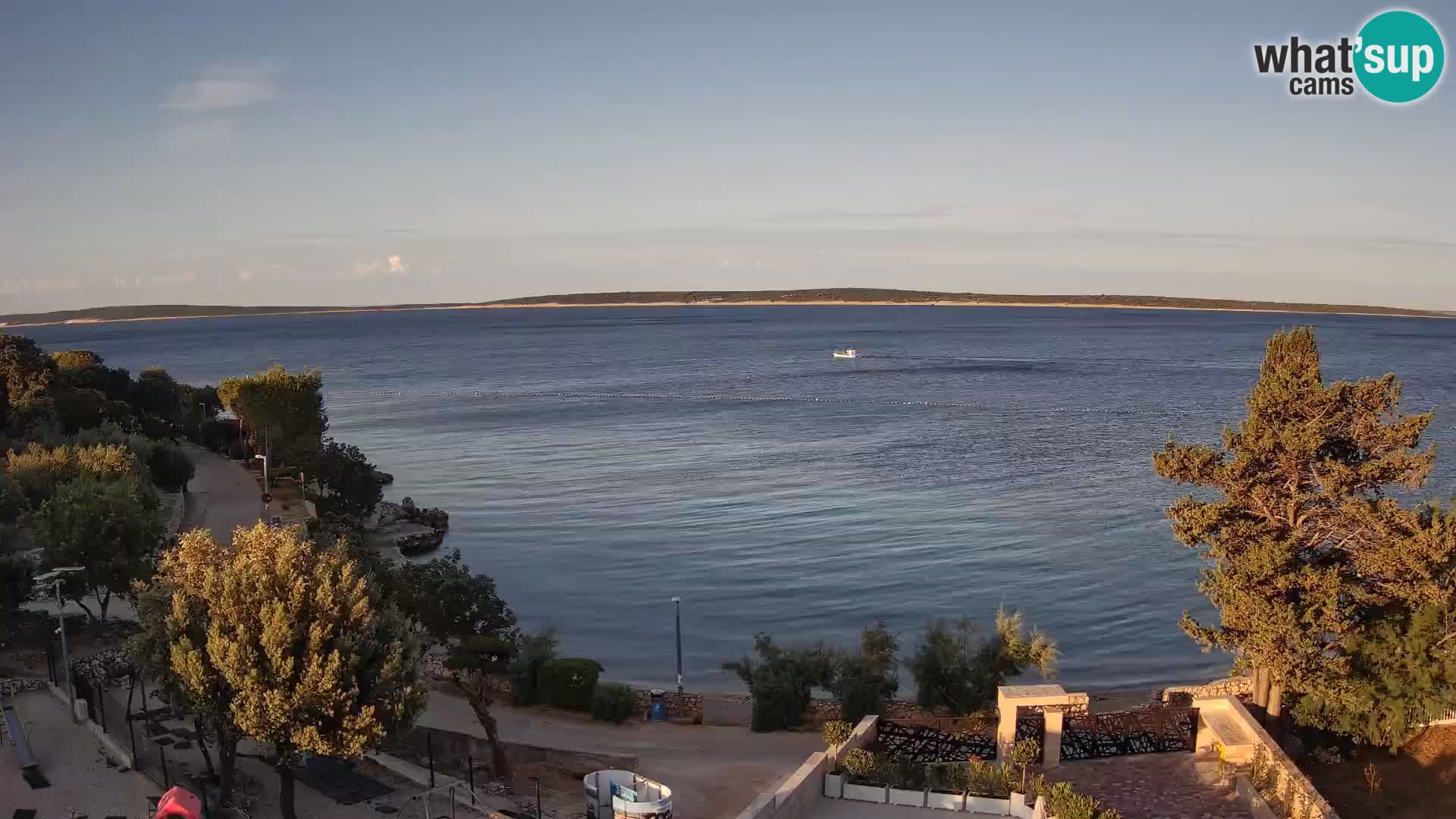 Webcam Playa Male Mandre en directo – Isla de Pag