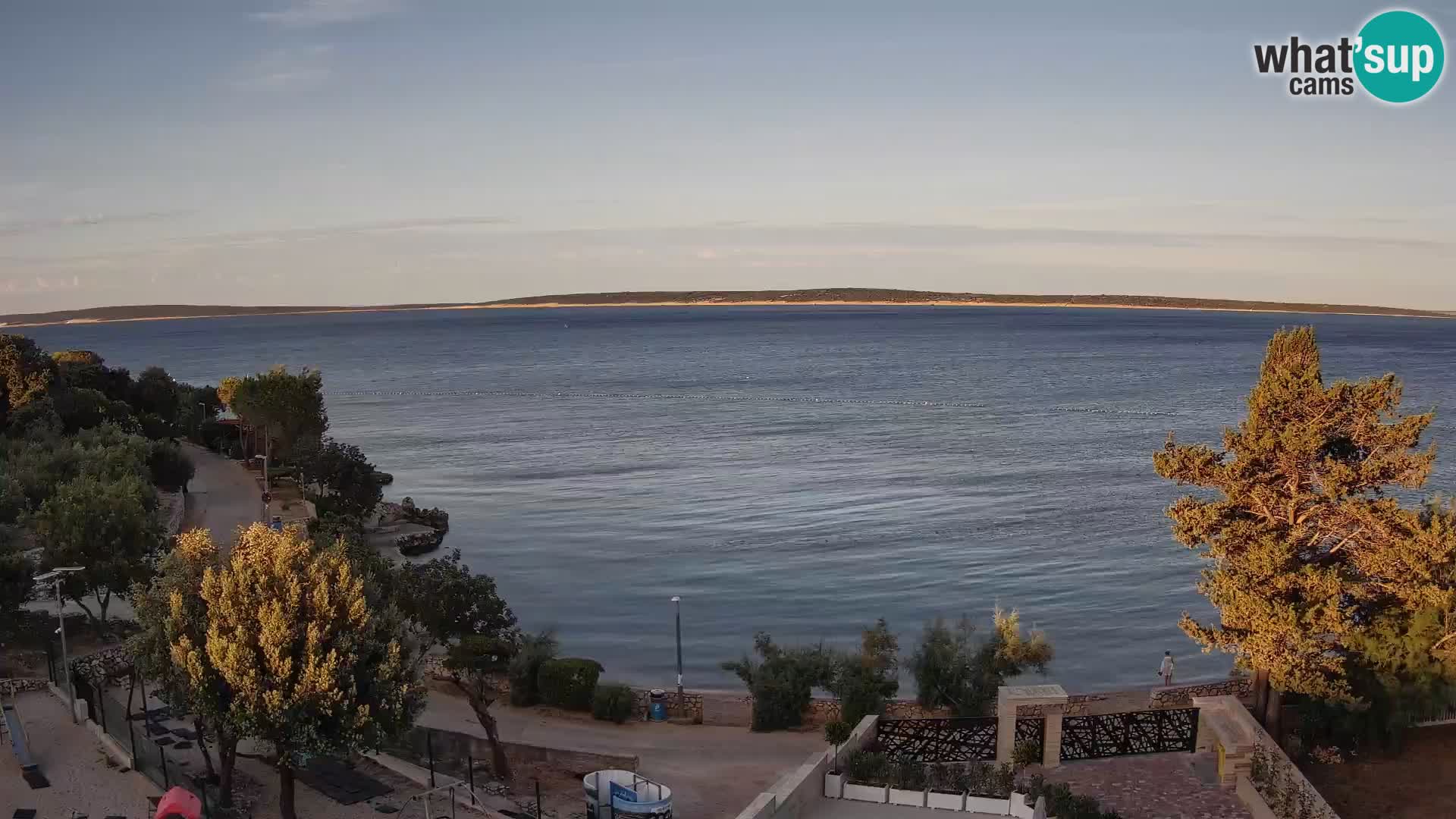 Webcam Playa Male Mandre en directo – Isla de Pag
