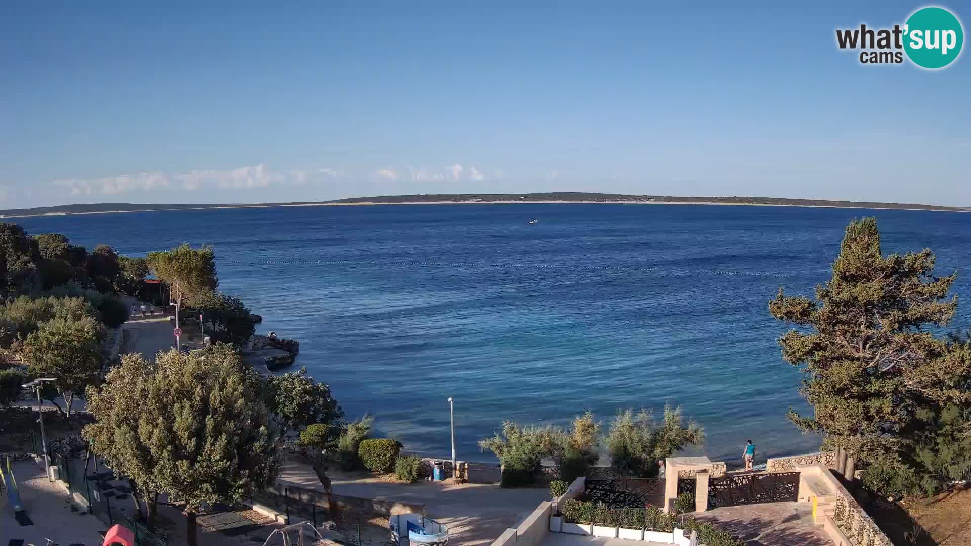 Webcam Playa Male Mandre en directo – Isla de Pag