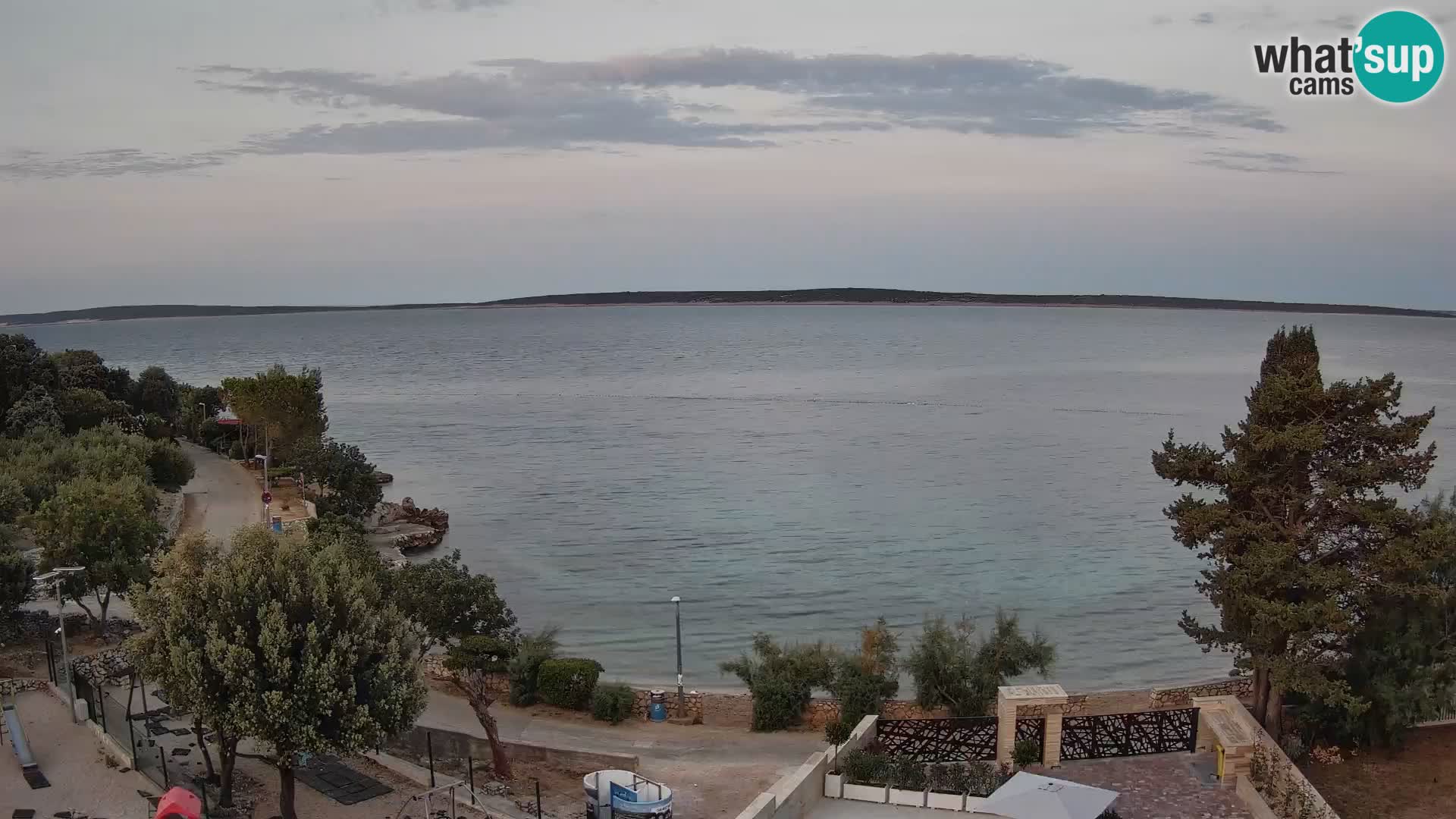 Webcam Playa Male Mandre en directo – Isla de Pag