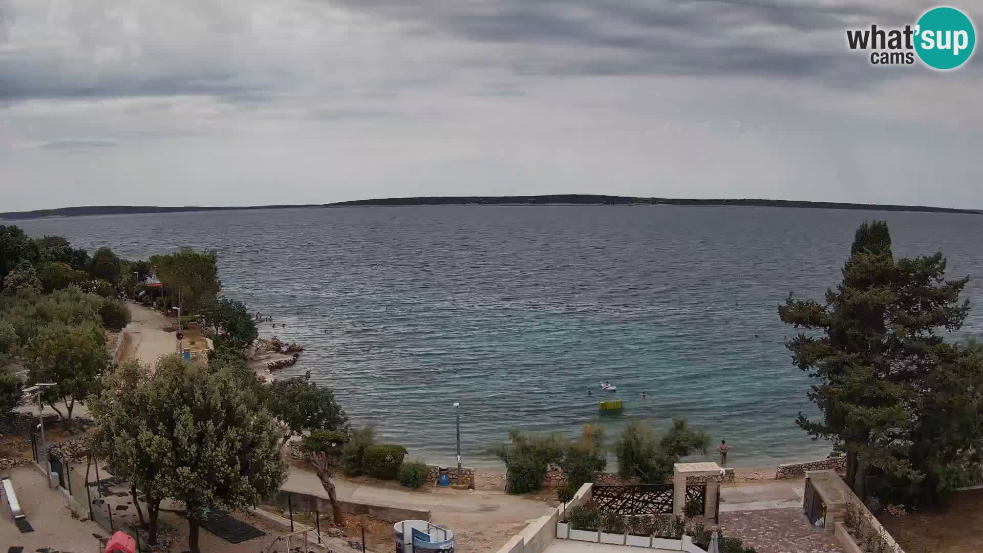 Webcam Playa Male Mandre en directo – Isla de Pag