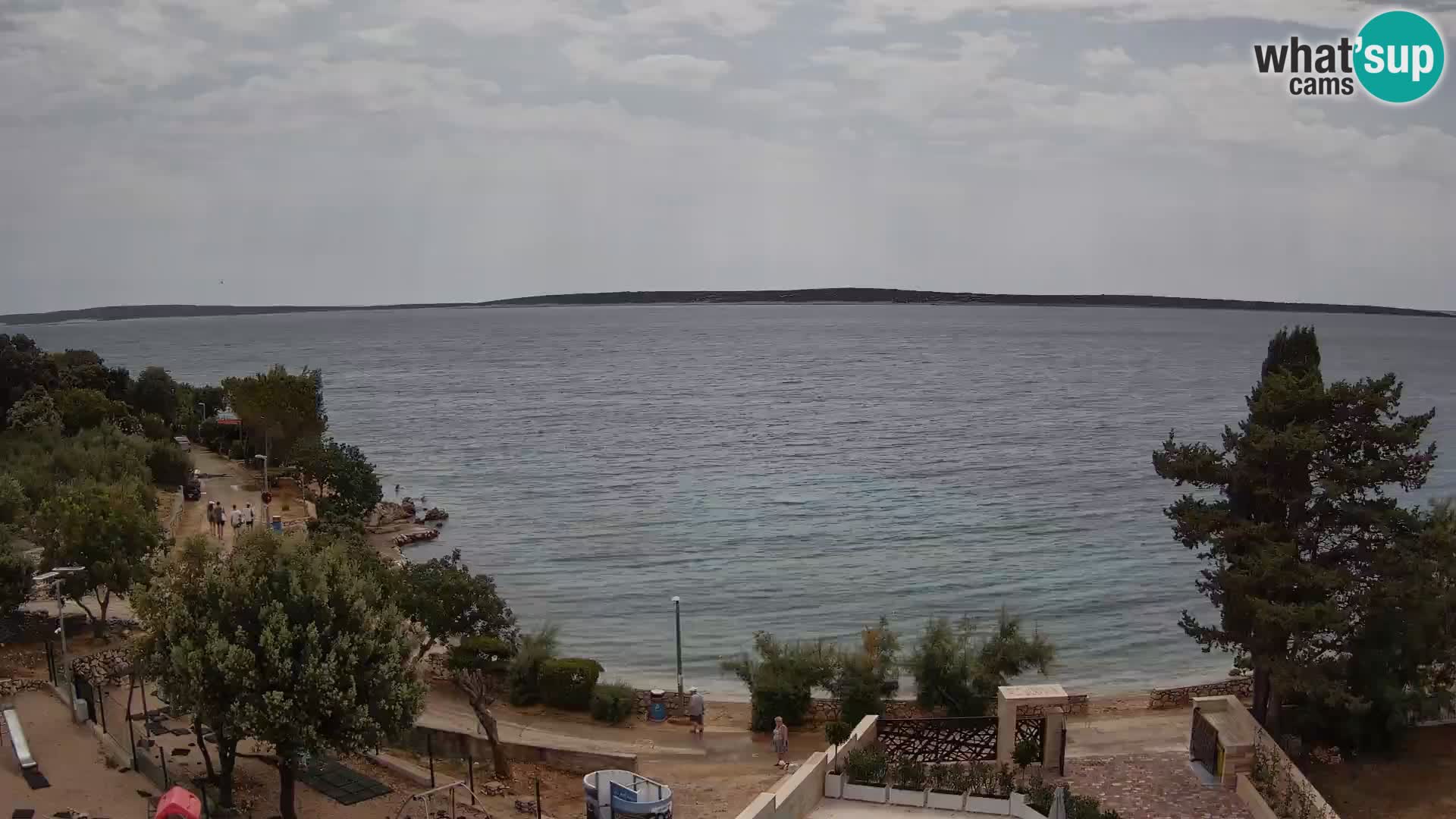 Webcam Playa Male Mandre en directo – Isla de Pag