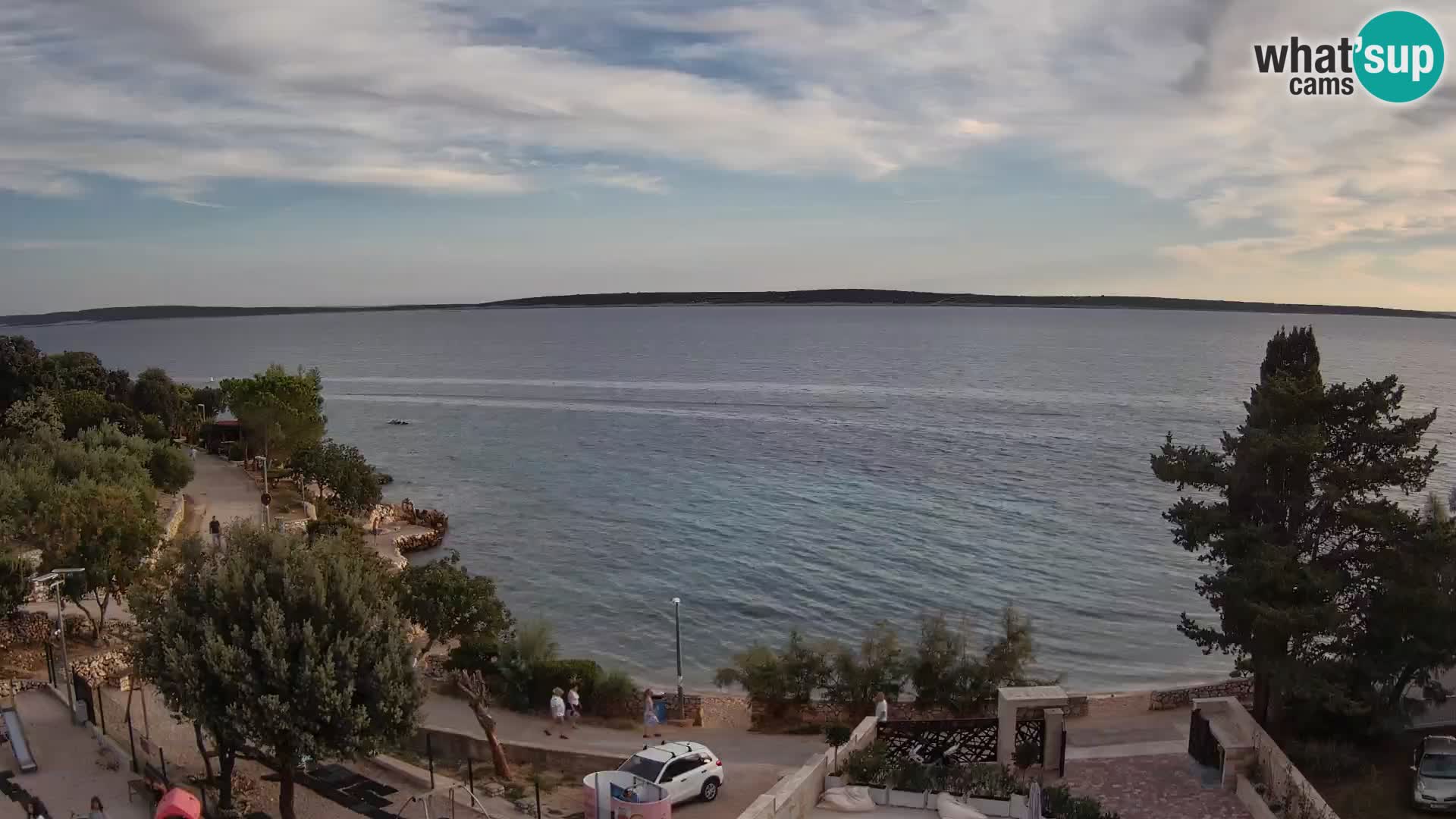 Webcam Playa Male Mandre en directo – Isla de Pag