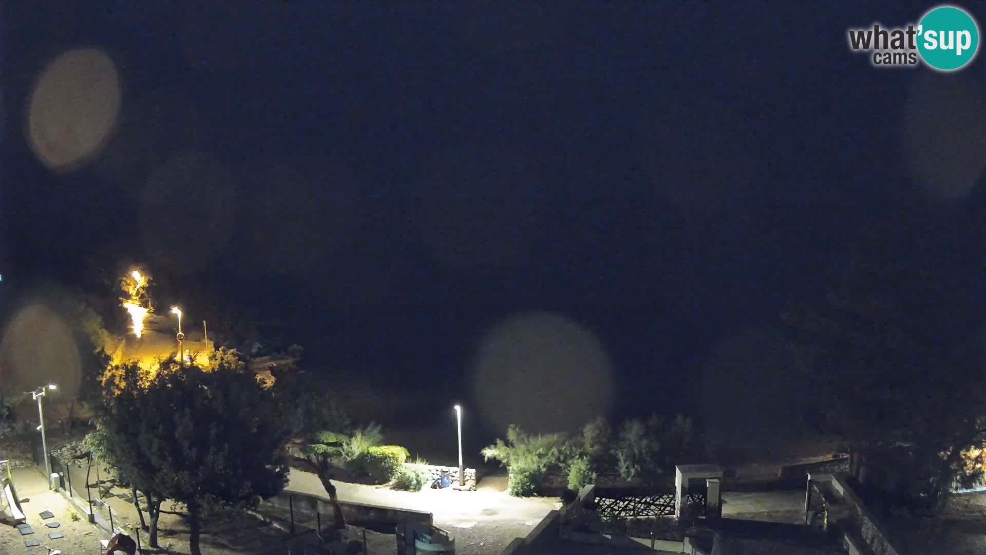 Webcam Plaža Male Mandre – Live View from Pag Island