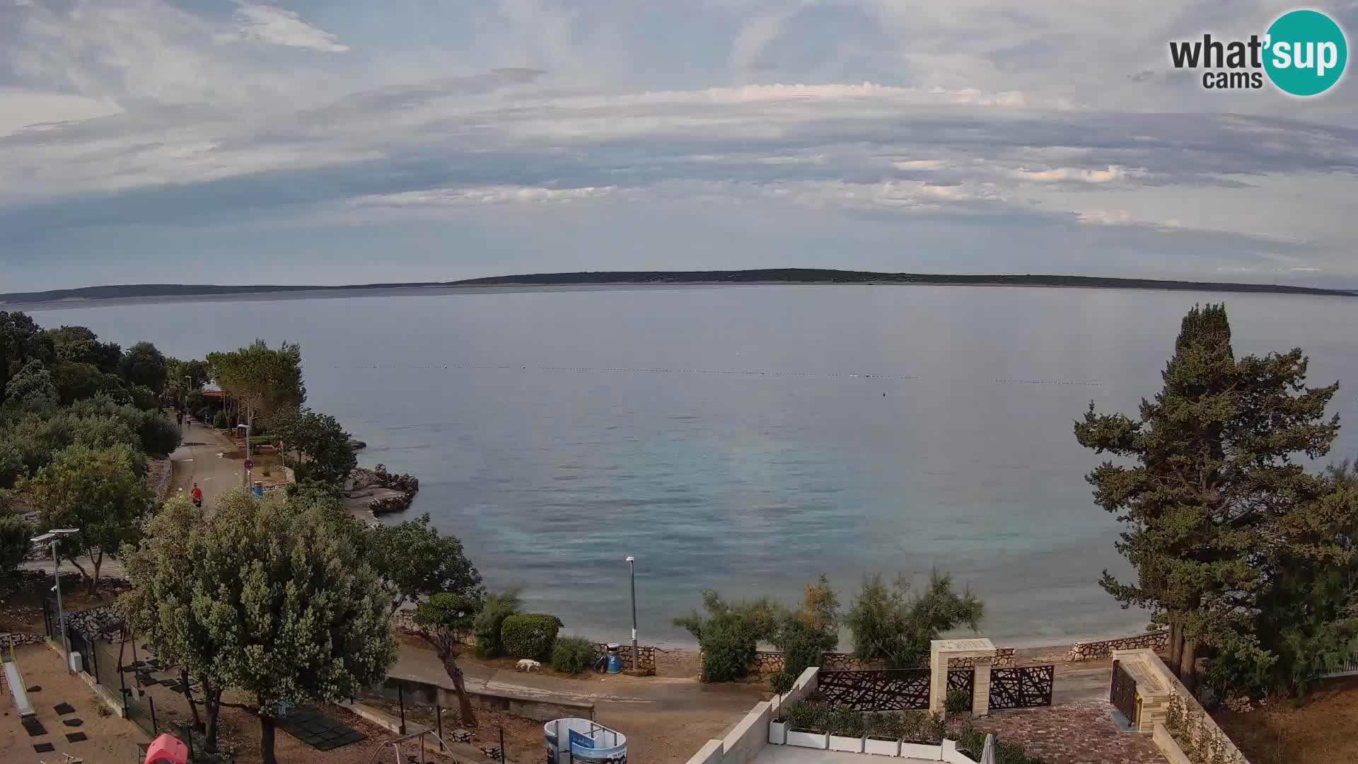 Webcam Playa Male Mandre en directo – Isla de Pag