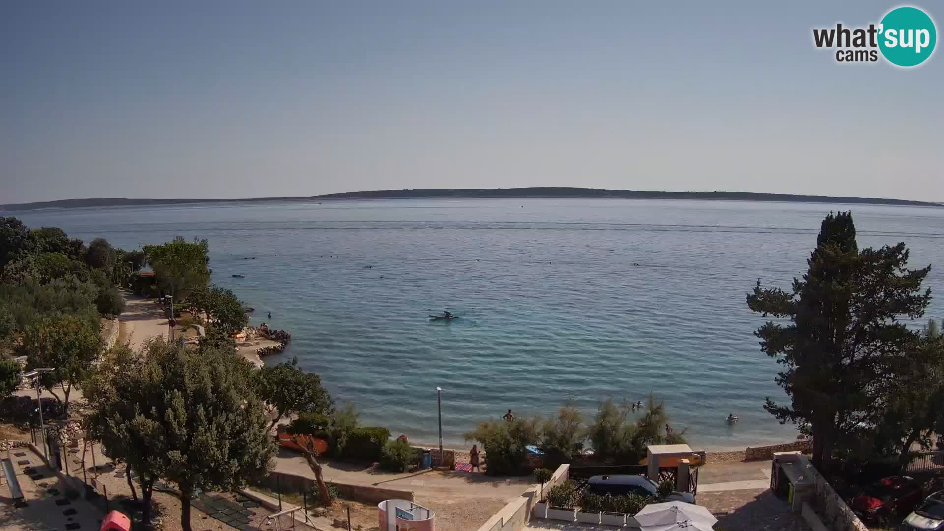 Webcam Playa Male Mandre en directo – Isla de Pag