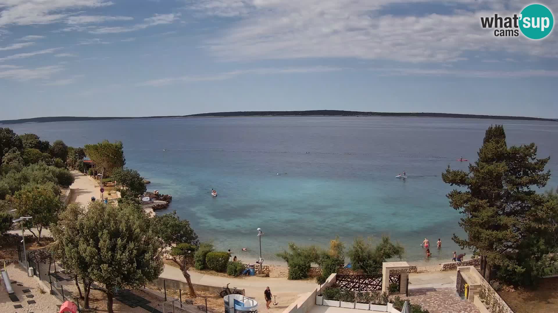 Webcam Playa Male Mandre en directo – Isla de Pag