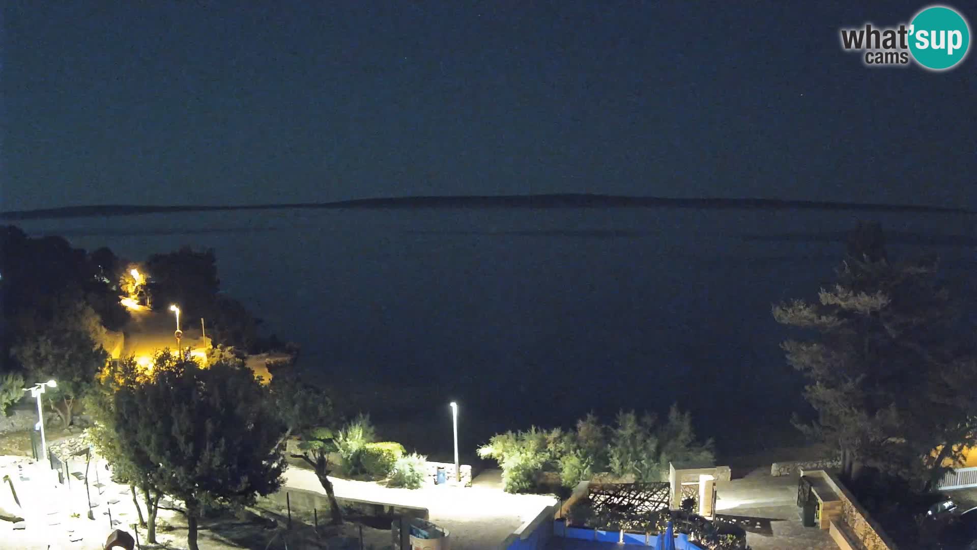 Webcam Playa Male Mandre en directo – Isla de Pag