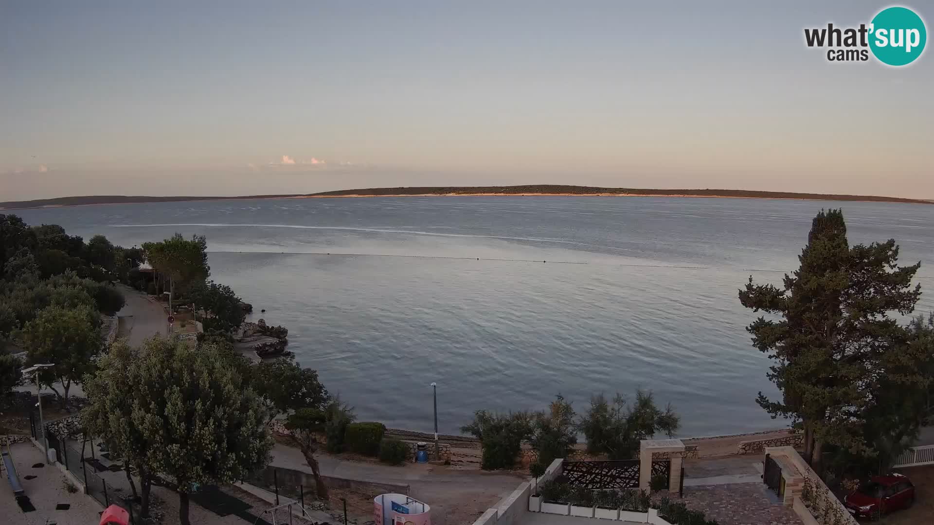 Webcam Playa Male Mandre en directo – Isla de Pag